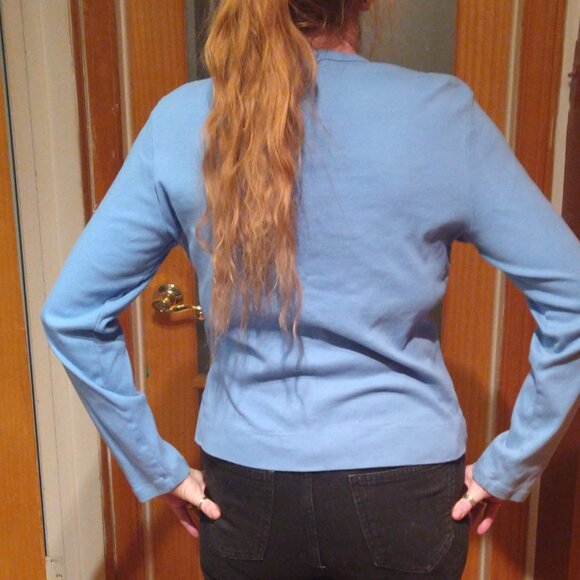 NY & Co Light blue sweater - Picture 3 of 3